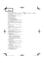 Предварительный просмотр 44 страницы Hitachi CH27EPAP Handling Instructions Manual