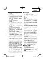 Предварительный просмотр 47 страницы Hitachi CH27EPAP Handling Instructions Manual