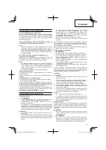 Предварительный просмотр 49 страницы Hitachi CH27EPAP Handling Instructions Manual