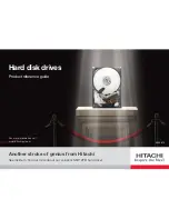 Hitachi CinemaStar 5K1000 Product Reference Manual preview