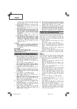 Предварительный просмотр 10 страницы Hitachi CJ 10DL Handling Instructions Manual