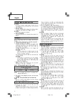 Предварительный просмотр 12 страницы Hitachi CJ 10DL Handling Instructions Manual