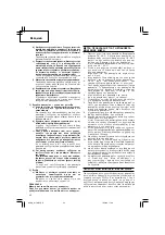 Предварительный просмотр 26 страницы Hitachi CJ 10DL Handling Instructions Manual