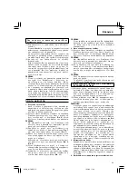 Предварительный просмотр 29 страницы Hitachi CJ 10DL Handling Instructions Manual