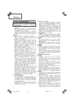 Предварительный просмотр 30 страницы Hitachi CJ 10DL Handling Instructions Manual