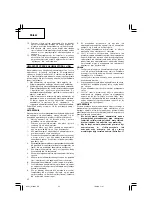 Предварительный просмотр 36 страницы Hitachi CJ 10DL Handling Instructions Manual