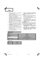 Предварительный просмотр 44 страницы Hitachi CJ 10DL Handling Instructions Manual