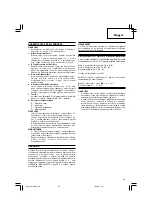 Предварительный просмотр 49 страницы Hitachi CJ 10DL Handling Instructions Manual