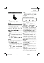 Предварительный просмотр 53 страницы Hitachi CJ 10DL Handling Instructions Manual