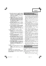 Предварительный просмотр 67 страницы Hitachi CJ 10DL Handling Instructions Manual