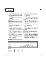 Предварительный просмотр 68 страницы Hitachi CJ 10DL Handling Instructions Manual