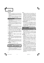 Предварительный просмотр 70 страницы Hitachi CJ 10DL Handling Instructions Manual