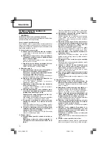 Предварительный просмотр 74 страницы Hitachi CJ 10DL Handling Instructions Manual