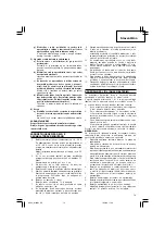 Предварительный просмотр 75 страницы Hitachi CJ 10DL Handling Instructions Manual