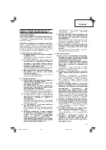 Предварительный просмотр 81 страницы Hitachi CJ 10DL Handling Instructions Manual