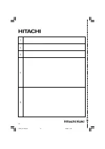 Предварительный просмотр 92 страницы Hitachi CJ 10DL Handling Instructions Manual