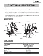 Предварительный просмотр 9 страницы Hitachi CJ 120V Safety Instructions And Instruction Manual