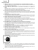 Preview for 24 page of Hitachi CJ 120V Safety Instructions And Instruction Manual