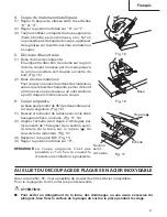 Preview for 31 page of Hitachi CJ 120V Safety Instructions And Instruction Manual