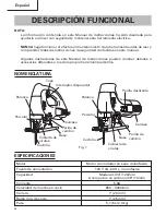 Preview for 44 page of Hitachi CJ 120V Safety Instructions And Instruction Manual