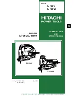 Preview for 1 page of Hitachi CJ 120V Technical Data And Service Manual