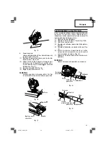 Preview for 35 page of Hitachi CJ 14DL Safety & Instruction Manual