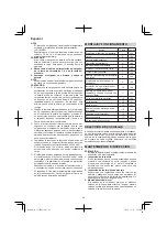 Preview for 46 page of Hitachi CJ 14DSL Handling Instructions Manual