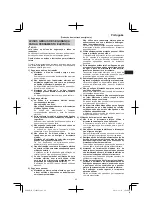 Preview for 49 page of Hitachi CJ 14DSL Handling Instructions Manual