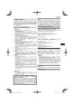 Preview for 83 page of Hitachi CJ 14DSL Handling Instructions Manual