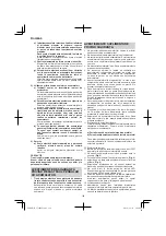 Preview for 126 page of Hitachi CJ 14DSL Handling Instructions Manual