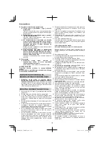 Preview for 134 page of Hitachi CJ 14DSL Handling Instructions Manual