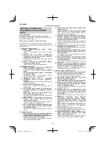 Preview for 164 page of Hitachi CJ 14DSL Handling Instructions Manual