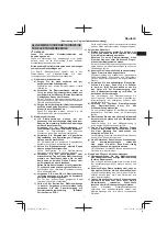 Предварительный просмотр 7 страницы Hitachi CJ 160v Handing Instructions