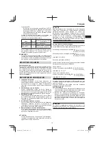 Предварительный просмотр 15 страницы Hitachi CJ 160v Handing Instructions