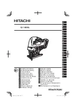 Hitachi CJ 18DGL Handling Instructions Manual preview