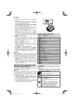 Preview for 12 page of Hitachi CJ 18DGL Handling Instructions Manual