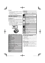 Preview for 20 page of Hitachi CJ 18DGL Handling Instructions Manual