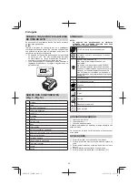 Preview for 52 page of Hitachi CJ 18DGL Handling Instructions Manual