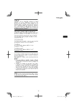 Preview for 55 page of Hitachi CJ 18DGL Handling Instructions Manual