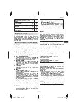 Preview for 69 page of Hitachi CJ 18DGL Handling Instructions Manual