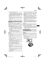 Preview for 73 page of Hitachi CJ 18DGL Handling Instructions Manual