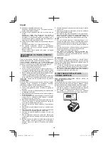 Preview for 154 page of Hitachi CJ 18DGL Handling Instructions Manual