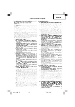 Preview for 43 page of Hitachi CJ 65S3 Handling Instructions Manual