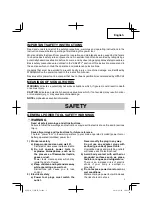 Preview for 3 page of Hitachi CJ 90VST Instruction And Safety Manual