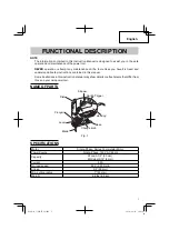 Preview for 7 page of Hitachi CJ 90VST Instruction And Safety Manual