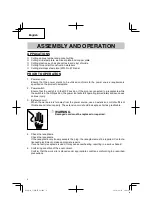 Предварительный просмотр 8 страницы Hitachi CJ 90VST Instruction And Safety Manual