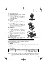 Предварительный просмотр 11 страницы Hitachi CJ 90VST Instruction And Safety Manual