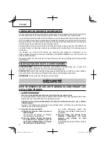 Предварительный просмотр 16 страницы Hitachi CJ 90VST Instruction And Safety Manual