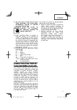 Preview for 19 page of Hitachi CJ 90VST Instruction And Safety Manual