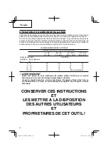 Preview for 20 page of Hitachi CJ 90VST Instruction And Safety Manual